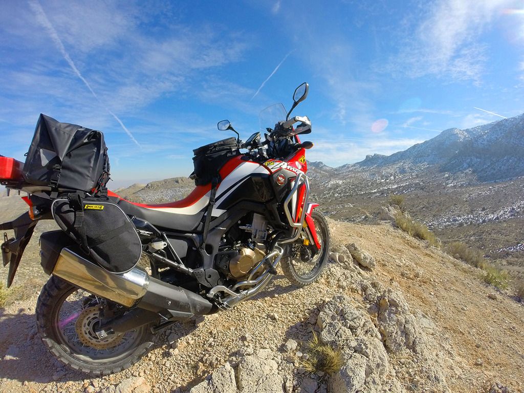 africa twin luggage